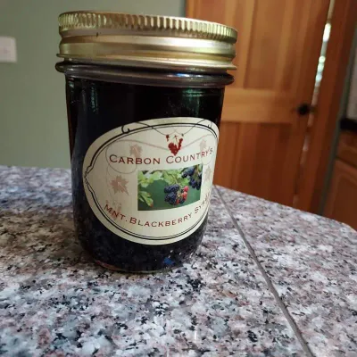 Homemade Wild Mountain Blackberry Syrup