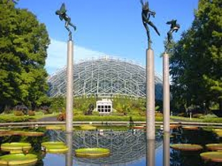 Missouri Botanical Gardens View of the Climatron
