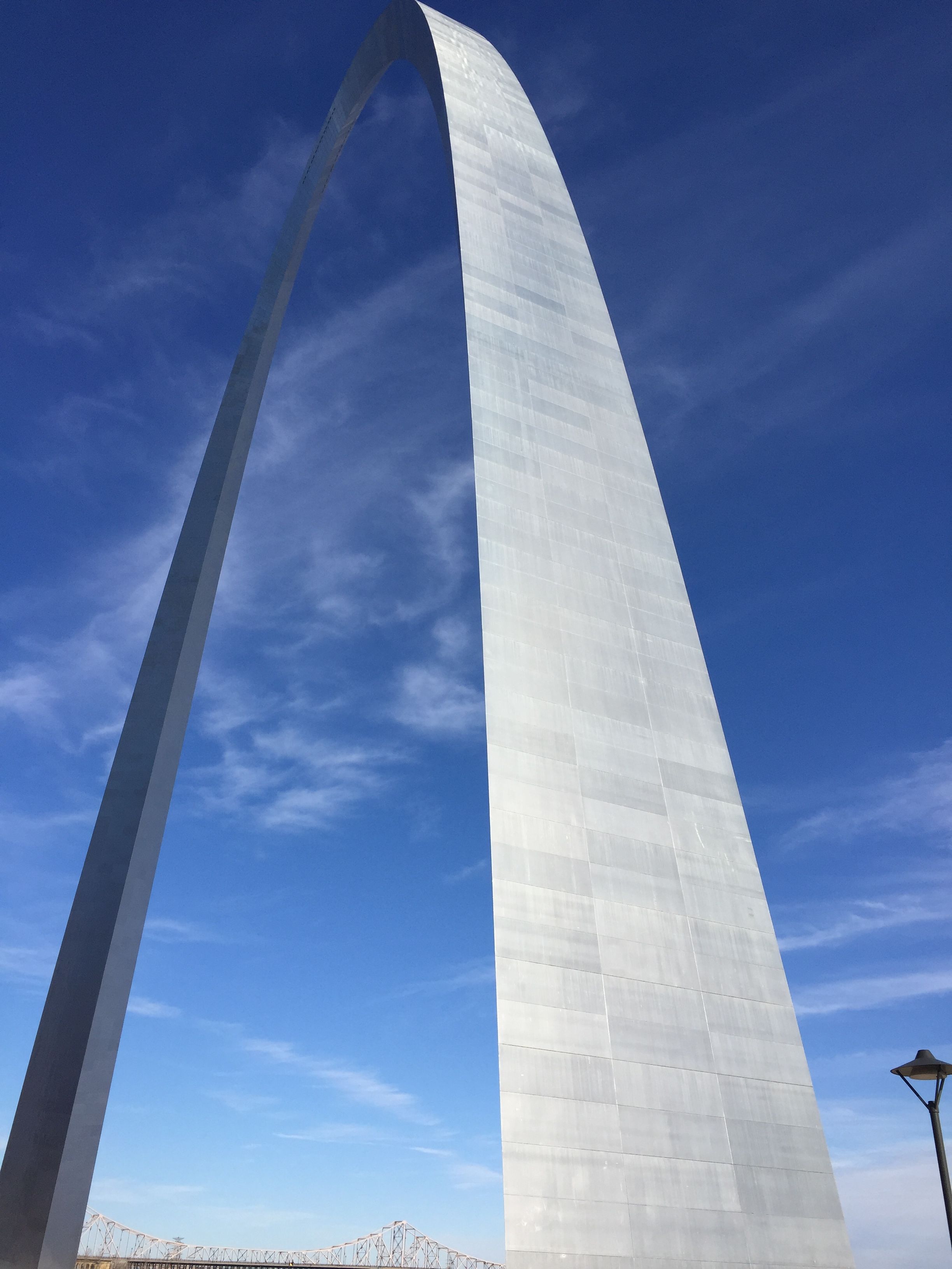 The Arch against a clear blue sky